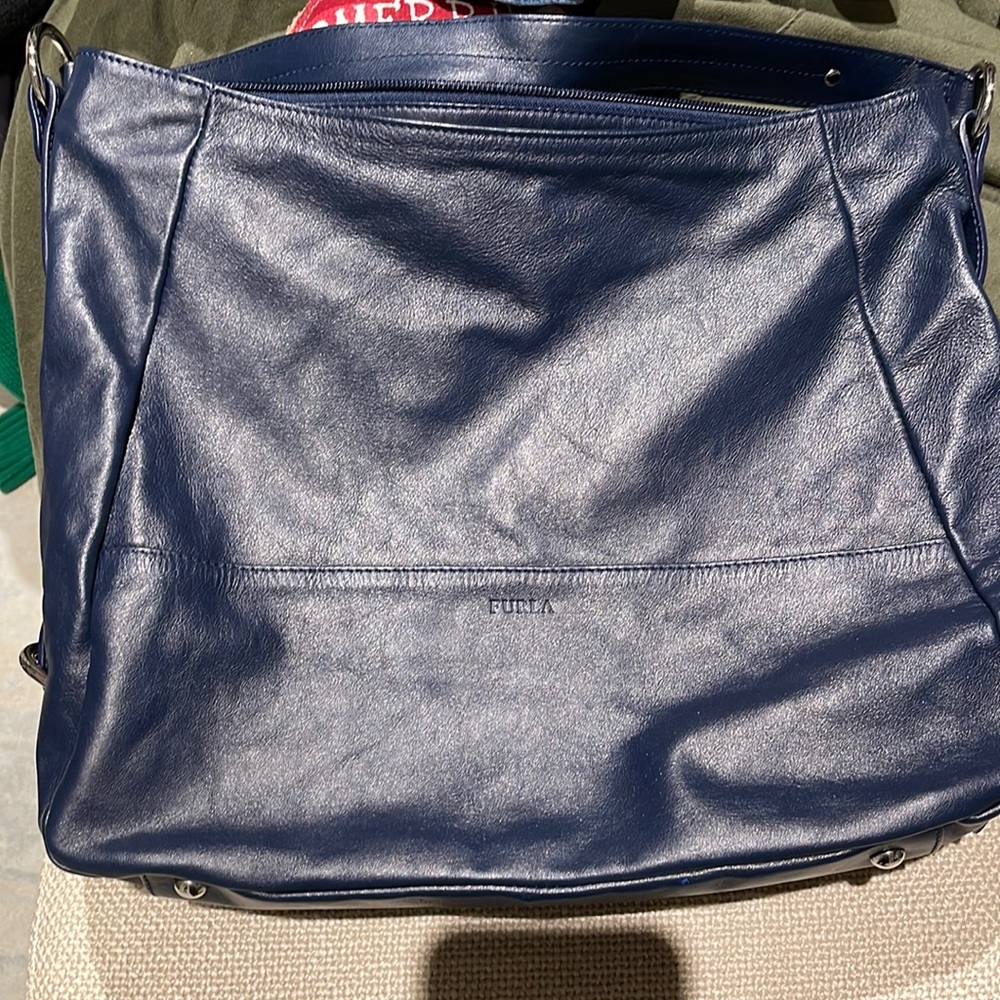 Blue Furla Bag in excellent condition